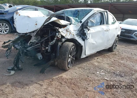 2017 Toyota Corolla Se from USA, damaged, VIN 2T1BURHE2HC747313